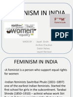 Feminism in India