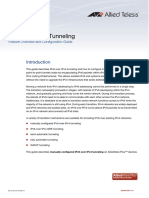 Ipv6 Over Ipv4 Tunneling: Feature Overview and Configuration Guide