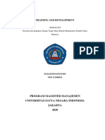 Training and Development PDF