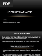 Criptosistema Playfair