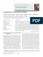 Precipitation in A Lead Calcium Tin Anode