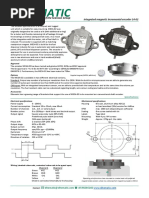 Integrated Magnetic Incremental Encoder 14-02: Specifications