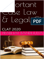 Important Case Law & Legal GK 2020