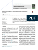 Topology Optimization of Continuum Structures Under Buckling Constraints