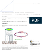 Análisis y Diseño de Vigas Circulares Curvas en Un Depósito - Structville