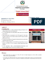 Corporate Governance: Punjab National Bank