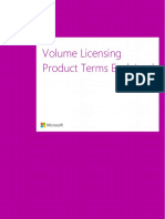 Volume Licensing Product Terms Explained