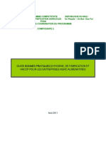 Guide PCDA Hygiene Dans Unites de Transformation AA PDF