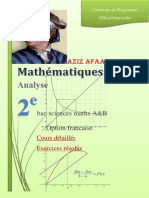 Math Analyse BAC SC MATHS AZIZ AFAADAS PDF