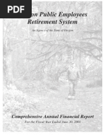 Oregon Public Employees Retirement (PERS) 2001