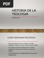 Síntesis de La Historia de La Teología