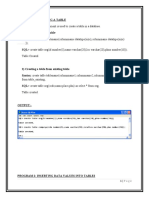 The CREATE TABLE Statement Is Used To Create A Table in A Database