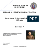 Laboratorio de Sistemas de Protección Eléctrica: Evidencia #3