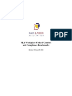 FLA Workplace Code of Conduct and Compliance Benchmarks: Revised October 5, 2011