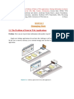 Managing State: 5.1 The Problem of State in Web Applications