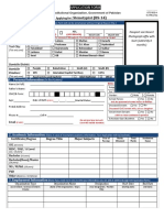 Stenotypist (BS-14) : Application Form