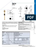 Continuous Level Transmitter: Customize To Fit Application, 316 SS or Buna-N Floats