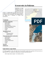 List of Dams and Reservoirs in Pakistan