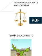 Medios Alternos de Solucion de Controversias-Teoria Del Conflicto