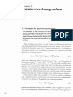 Characteristics of Energy Surfaces: 3.1 Strategies For Geometry Optimization