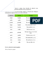 Adverbul de Mod: Adverb Example