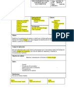 A03-Pr01 Procedimiento para El Control de La Documentacion