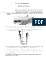 Cinematica (Ejerc. Dificultad Alta - A Resolver)