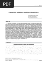 Metodos de Quantificação de Antocianinas