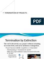 Project Termination