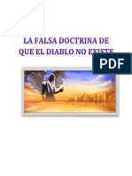 Falsa Doctrina Diablo No Existe