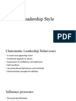 Charismatic Leadership