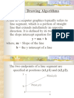 Line Drawing Algorithms