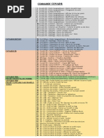 Commandes COVADIS