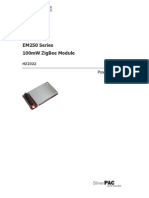 HZ2322 EM250 Series 100mW ZigBee Module (ENG)