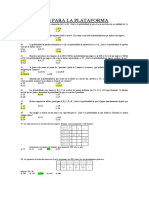 Preguntas para La Plataforma