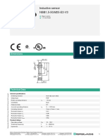 Inductive Sensor NBB1,5-5GM25-E2-V3: Dimensions