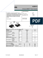 General Description Product Summary: N-Channel SDMOS Power Transistor