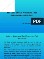 The Code of Civil Procedure 1908