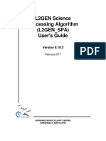 L2GEN Science Processing Algorithm (L2GEN - SPA) User's Guide: February 2017