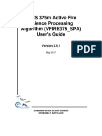 VIIRS 375m Active Fire Science Processing Algorithm (VFIRE375 - SPA) User's Guide