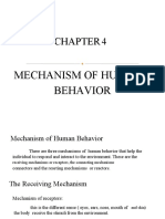 Chapter 4 Mechanism of Human Behavior