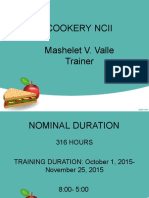 Cookery Ncii Mashelet V. Valle Trainer