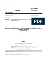 Uropean ETS 300 521 Elecommunication Tandard: Source: ETSI TC-SMG Reference: GSM 03.01