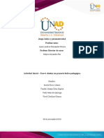 Unidad 3 - Fase 4 - Diseño de Un Proyecto Lúdico Pedagógico (Colaborativo Final)