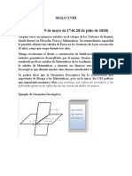 Matemáticas Siglos XVIII, XIX, XX y en La Actualidad