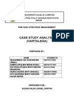 Hartalega SDN BHD - PNB 40203 Strategic Management