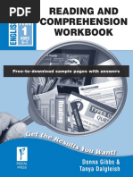 Reading and Comprehension Workbook: Get The R