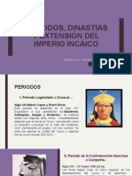 Periodos, Dinastías y Extensión Del Imperio Incaico 