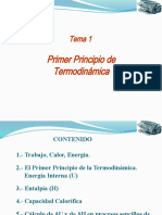 1a Ley de La Termodinámica