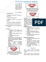 Protocolo Prueba de Enfilado